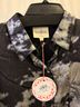 Umgee 100% Polyester Tie-dye Black Gray Long Sleeve Button-Down Shirt Size S - photo 6