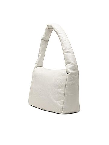 Balenciaga Balenciaga Monaco BB Logo One-Shoulder Bag 787896 White Leather Women's BALENCIAGA (view 2)