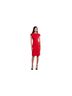 Maeve 77% Polyester 20% Viscose 3% Spandex 100% Cotton Red Cocktail Dress Size 16 - photo 1