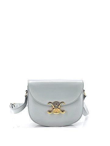Céline Triomphe Besace Clea Flap Bag Leather (view 1)