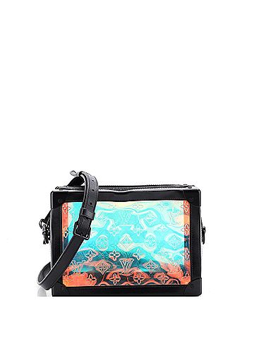 Louis Vuitton Soft Trunk Bag Limited Edition Dark Monogram Prism PVC (view 1)