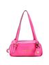 Versace 100% Leather Pink Tag Bowling Bag Leather One size - photo 1