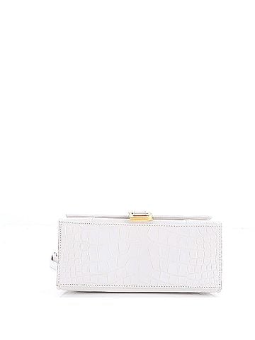 Balenciaga Hourglass Top Handle Bag Crocodile Embossed Leather Small (view 2)