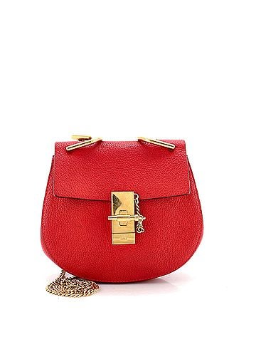 Chloé Drew Crossbody Bag Leather Mini (view 1)