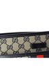 Gucci 100% Canvas Plain Blue Brown Front Pocket Web Messenger GG Canvas Small One size - photo 6
