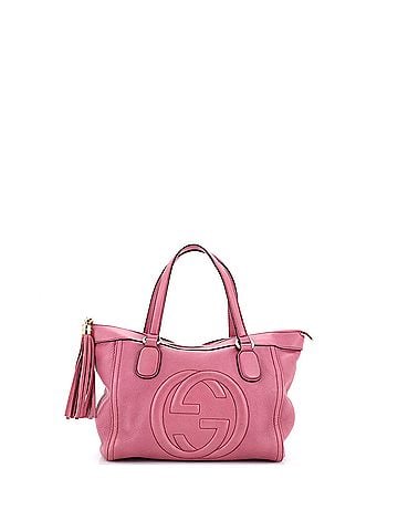 Gucci Soho Zip Tote Leather Small (view 1)