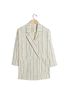 Anthropologie Stripes Multi Color Blazer Size L - photo 1