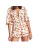 Lovers + Friends Floral Pink Romper Size S - photo 1
