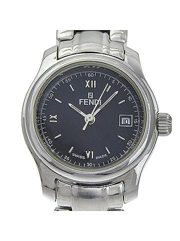 Fendi Fendi Olologi Women's Watch, 210L Stainless Steel, Quartz, Analog, Black Dial (view 1)