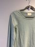 NATION LTD Solid Green Long Sleeve Top Size M - photo 4