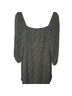 Altar'd State 100% Poly Floral Black Ivory Casual Dress Size M - photo 1