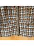 Pendleton 100% Wool Houndstooth Brown Tan Blazer Size L - photo 9