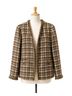 Pendleton 100% Wool Houndstooth Brown Tan Blazer Size L - photo 1
