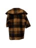 Hunter Bell Plaid Brown Black Coat Size S - photo 4