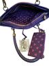 Anuschka 100% Leather Floral Solid Ombre Purple Pink Red Leather Shoulder Bag One size - photo 6