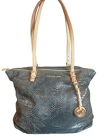 Michael Kors  Python snake skin Leather Tote (view 1)