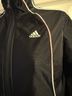 Adidas 100% Polyester Black Track Jacket Size XS - photo 3