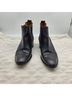 Everlane 100% Leather Solid Black Ankle Boots Size 7 1/2 - photo 4
