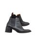 Everlane 100% Leather Solid Black Ankle Boots Size 7 1/2 - photo 1