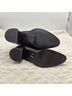 Everlane 100% Leather Solid Black Ankle Boots Size 7 1/2 - photo 8