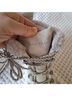 Cole Haan Solid White Ankle Boots Size 9 1/2 - photo 3
