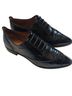 AQUATALIA 100% Leather Black Flats Size 8 - photo 1