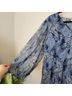 Joie 100% Polyester Paisley Blue Casual Dress Size XL - photo 12