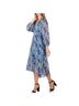 Joie 100% Polyester Paisley Blue Casual Dress Size XL - photo 11