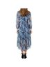Joie 100% Polyester Paisley Blue Casual Dress Size XL - photo 7