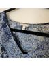 Joie 100% Polyester Paisley Blue Casual Dress Size XL - photo 5