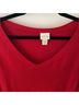 Chico's Solid Red Pullover Sweater Size L - photo 5