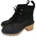 Sorel Black Ankle Boots Size 8 1/2 - photo 1