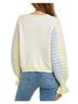 LoveShackFancy Checkered-gingham Multi Color Wool Cardigan Size XS - photo 2