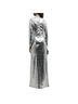 Simon Miller 100% Polyester 100% Polyester 100% Polyester 100% Polyester 100% Polyester Silver Cocktail Dress Size 12 - photo 2