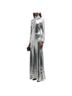 Simon Miller 100% Polyester 100% Polyester 100% Polyester 100% Polyester 100% Polyester Silver Cocktail Dress Size 12 - photo 1