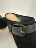 Veronica Beard 100% Suede Black Mule/Clog Size 8 - photo 4