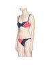 Flagpole Color Block Blue Pink Two Piece Swimsuit Size XL - photo 8