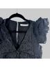 Mustard Seed Floral Black Romper Size S - photo 4