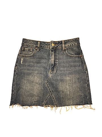 PacSun Denim Skirt (view 1)