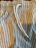 Athleta 100% Polyester Stripes White Green Board Shorts Size XS - photo 6