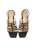 Veronica Beard 100% Leather Snake Print Brown Sandals Size 10 - photo 2