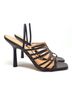 Veronica Beard 100% Leather Snake Print Brown Sandals Size 10 - photo 12