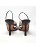 Veronica Beard 100% Leather Snake Print Brown Sandals Size 10 - photo 8
