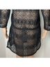 Anne Cole 100% Polyester Black Swimsuit Cover Up Size L - photo 6