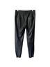 Helmut Lang 100% Lambskin 94% Polyester 6% Polyurethane Solid Black Leather Pants Size 4 - photo 2