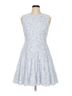 SIMKHAI 70% Polyester 30% Nylon 100% Polyester Solid Stripes Blue Cocktail Dress Size 14 - photo 2