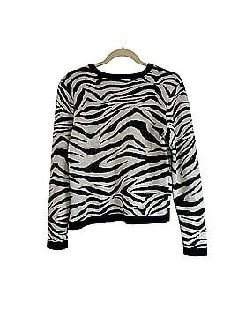 Alice + Olivia Zebra Pullover Sweater (view 2)