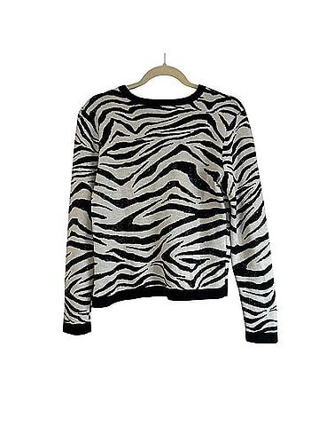 Alice + Olivia Zebra Pullover Sweater (view 2)