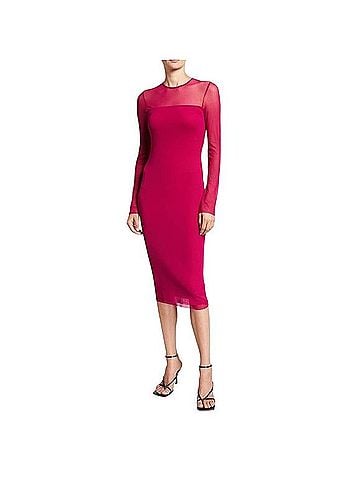 FUZZI Solid Tulle Cocktail Dress (view 1)