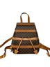 Céline Brown CELINE Vintage Macadam Blazon Triomphe Pattern Leather Drawstring Mini Backpack Daypack Brown 38725 One size - photo 1